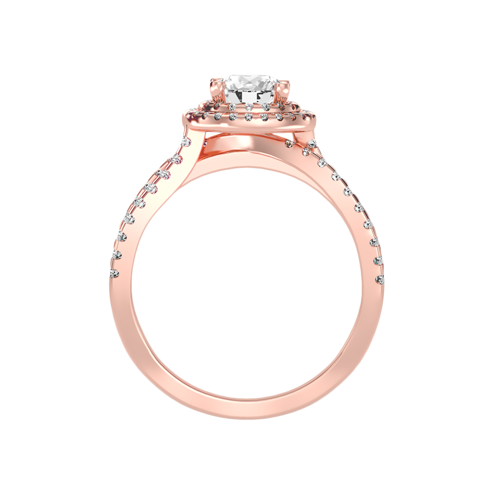 Influential Halo Diamond Ring