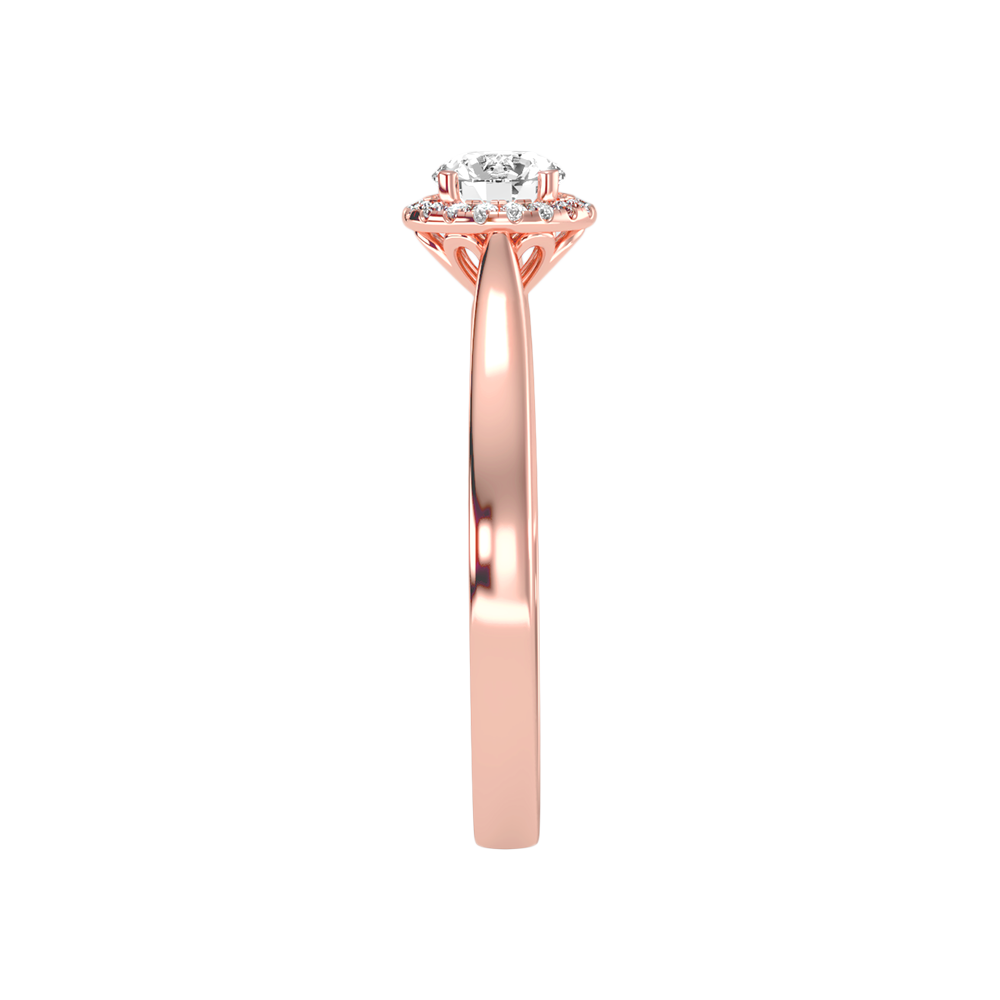 Affable Halo Ring