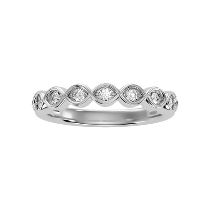 Auroraous Half Eternity Band