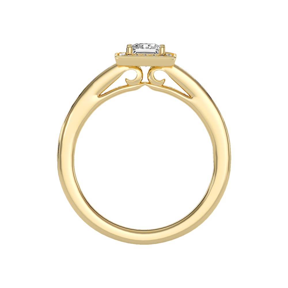 Tremne Diamond Engagement Ring