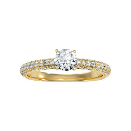 The Idealistic Single Stone Ring