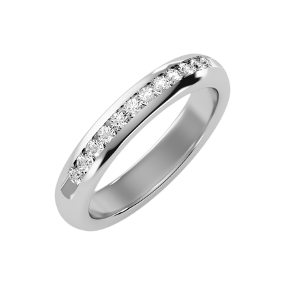 Shipup Half Eternity Band-Color_White-Gold