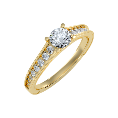 Rica Solitaire Ring-Color_Yellow-Gold