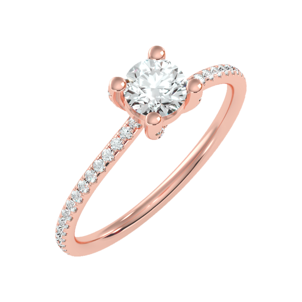 Lordly Solitaire Ring-Color_Rose-Gold