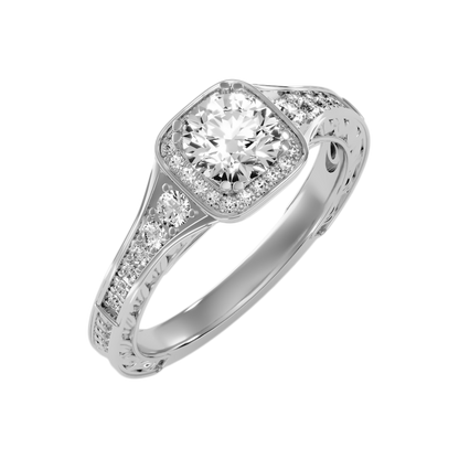 Belle Halo Ring