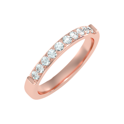 Hapop Half Eternity Band-Color_Rose-Gold