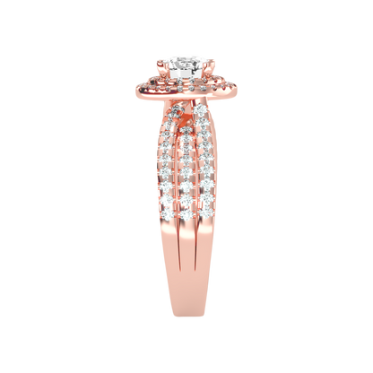Influential Halo Diamond Ring