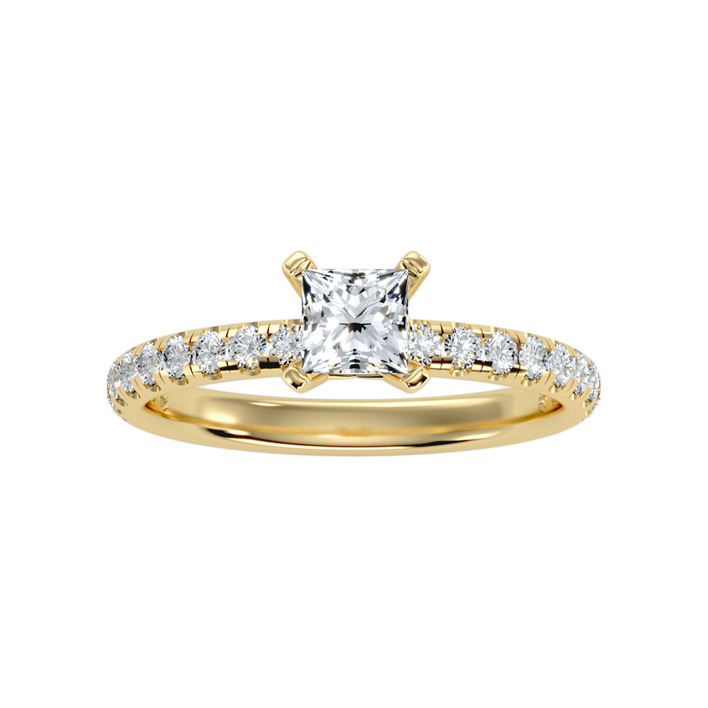 Pleasantness Solitaire Ring