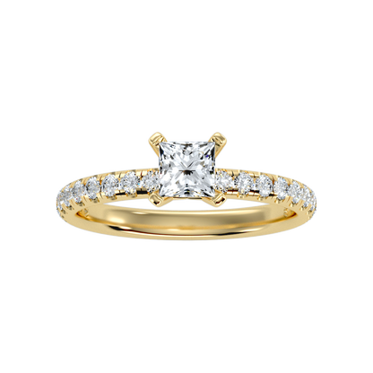 Pleasantness Solitaire Ring