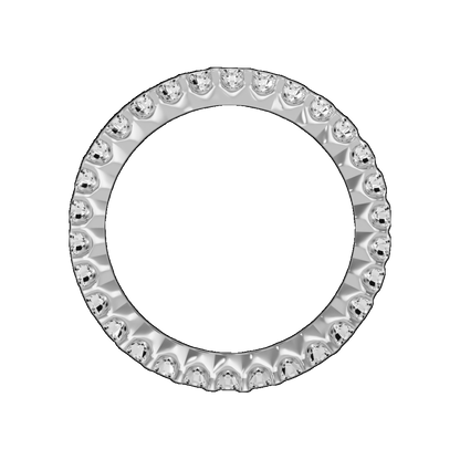 Statement Wedding Band-Color_White-Gold