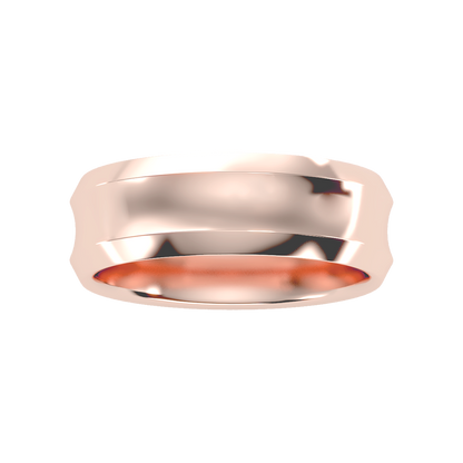 Laurels Men's Broad Band Ring