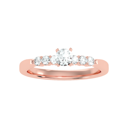 Charming Solitaire Ring