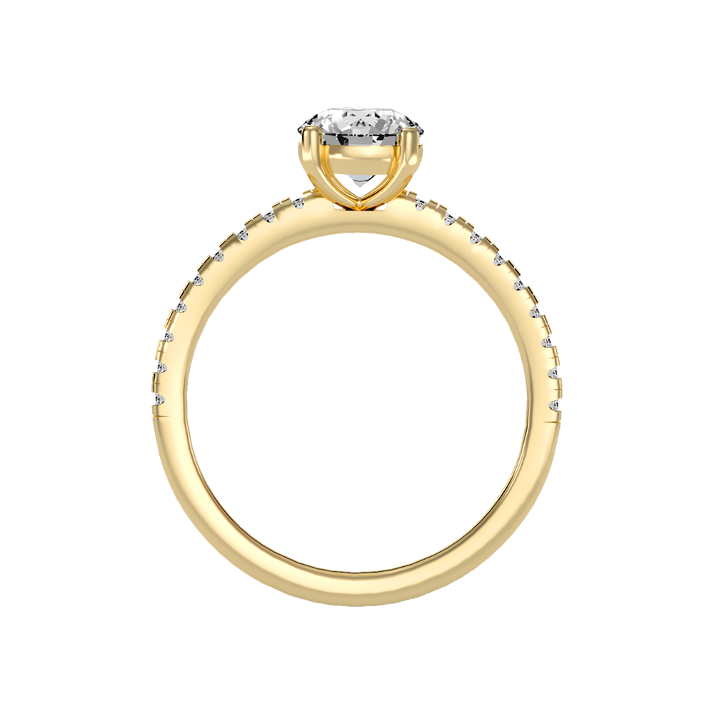 Exalted Solitaire Ring