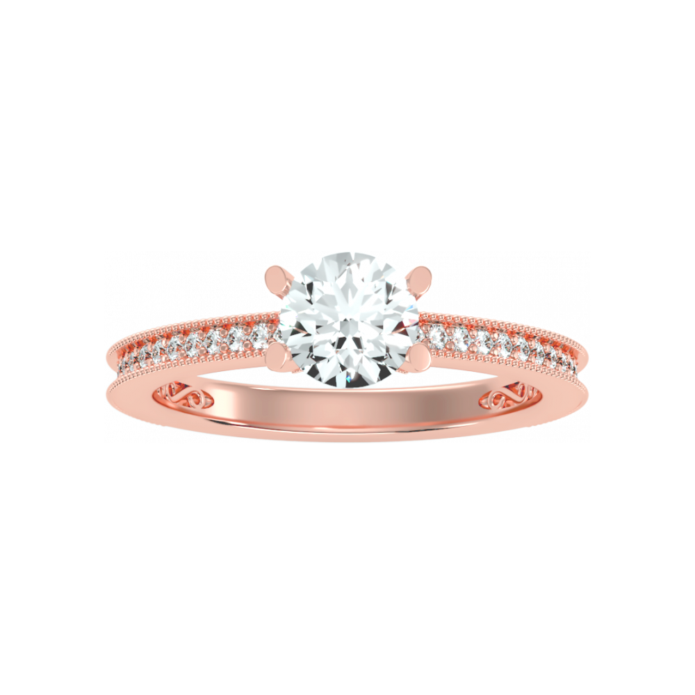 The Glamourous Solitaire Ring
