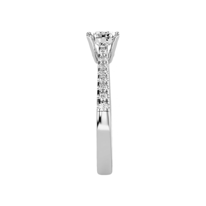 The Fortunate Solitaire Ring