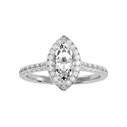 Phenomenal Marquise Shaped Diamond Ring