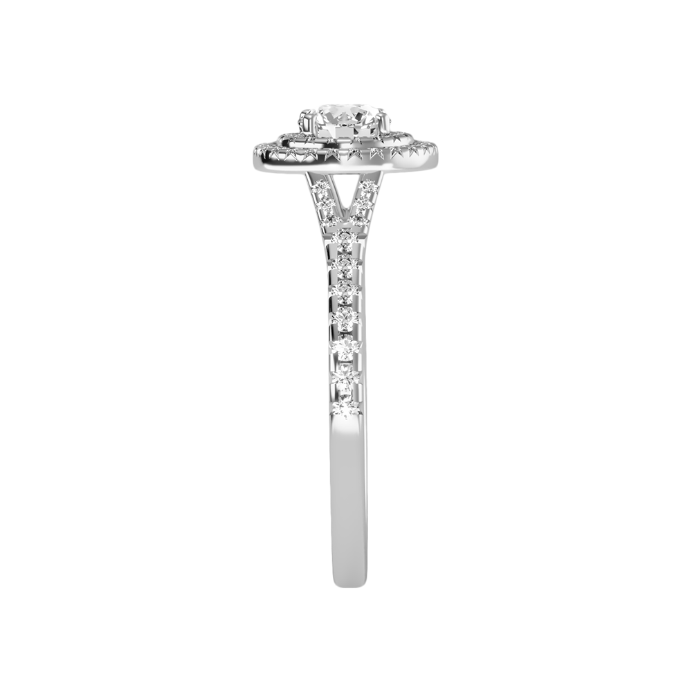 Celebrated Halo Ring