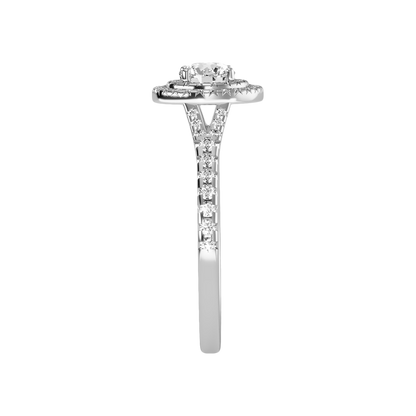 Celebrated Halo Ring