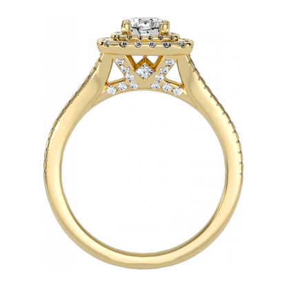 The Admirable Halo Ring-Color_Yellow-Gold