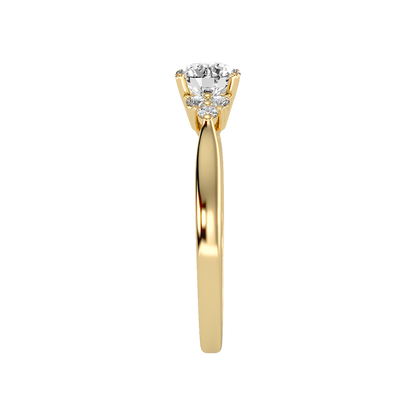 Celestial Solitaire Ring