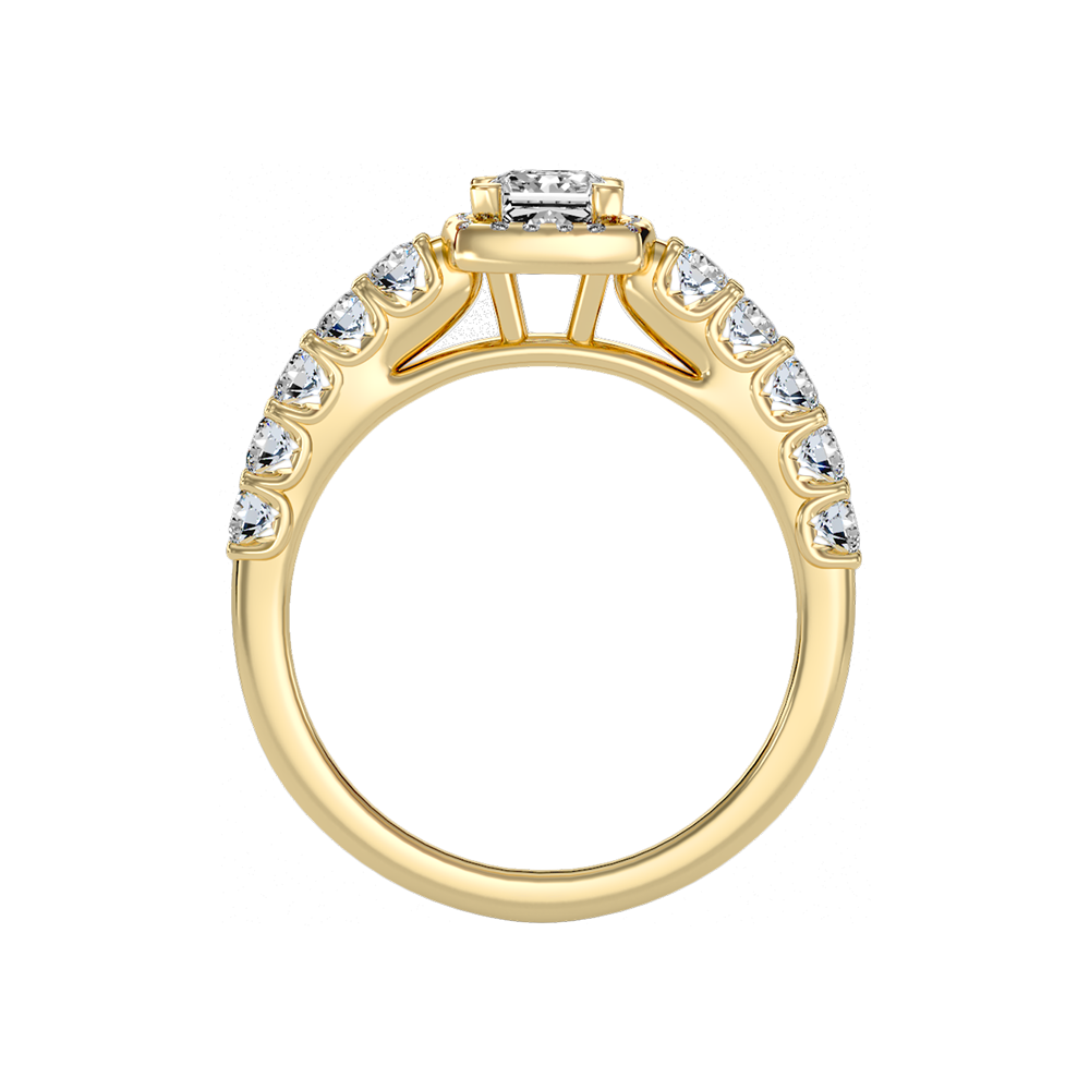 Unusual Diamond Engagement Ring