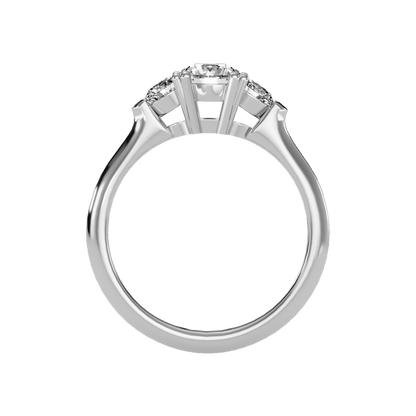 Efflorescence Solitaire Ring