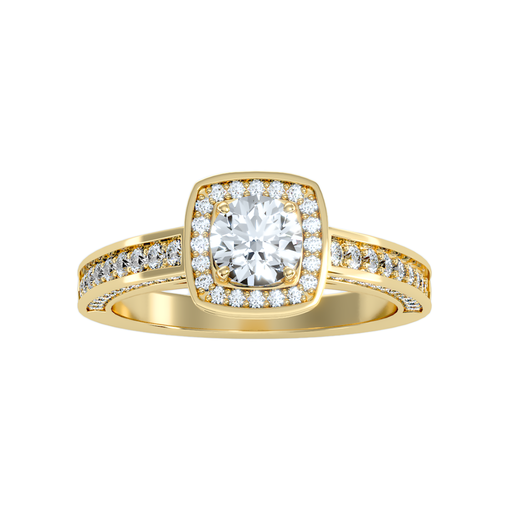 Outlandish Halo Ring