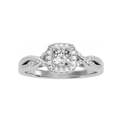 The Linda Halo Ring