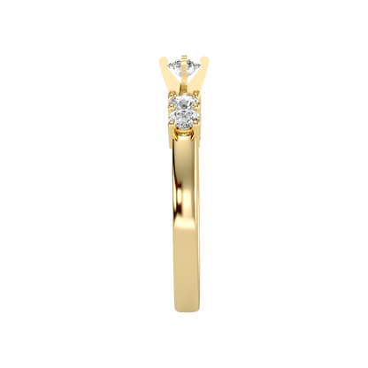 Holy Solitaire Ring