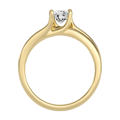 The Gallant Solitaire Ring-Color_Yellow-Gold
