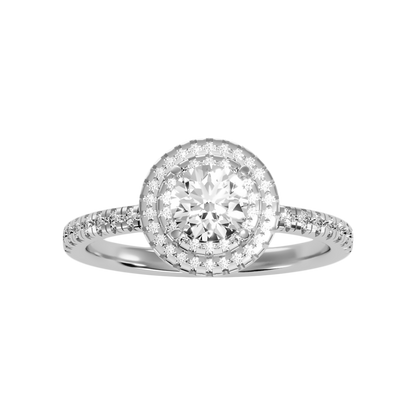 Terrific Halo Diamond Ring