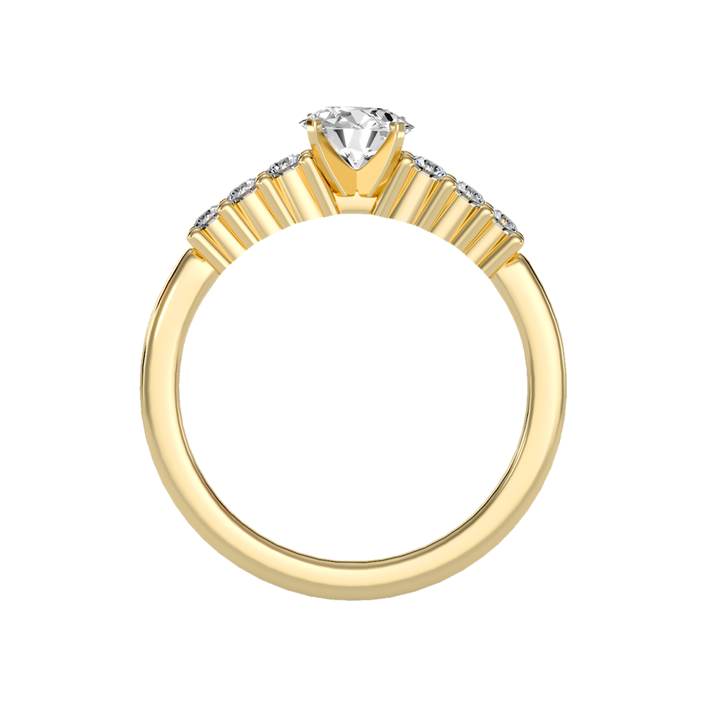 Amazed Solitaire Ring