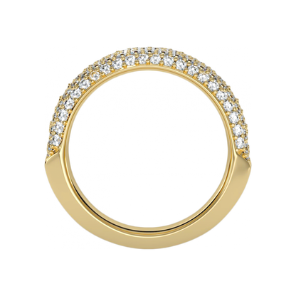 Loving Half Eternity Ring-Color_Yellow-Gold