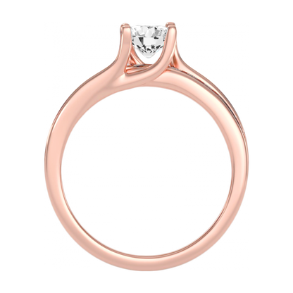 The Gallant Solitaire Ring-Color_Rose-Gold