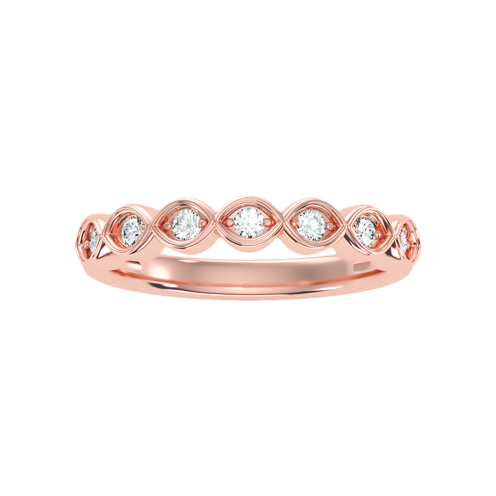 Auroraous Half Eternity Band