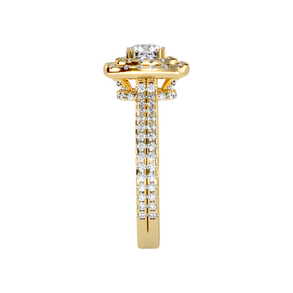 Natural Solitaire Ring