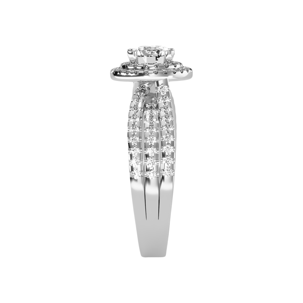 Influential Halo Diamond Ring