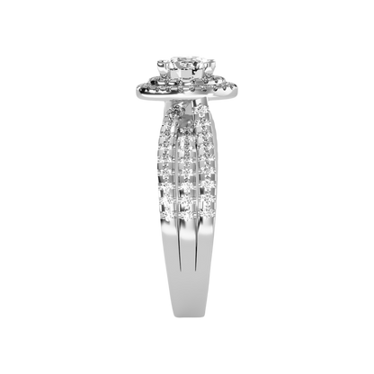 Influential Halo Diamond Ring