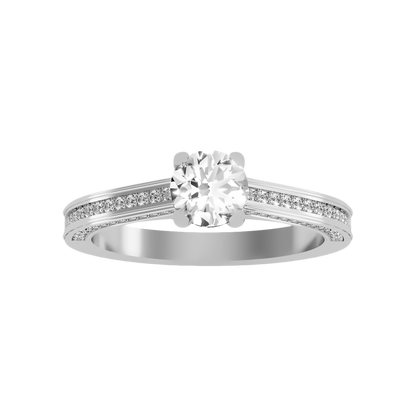 Caricia Solitaire Ring