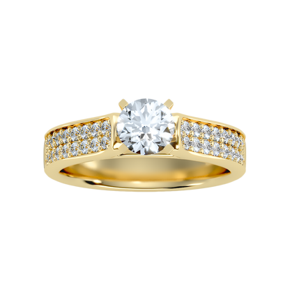 Unique Solitaire Ring
