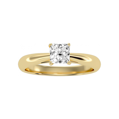 The Pure Single Stone Ring