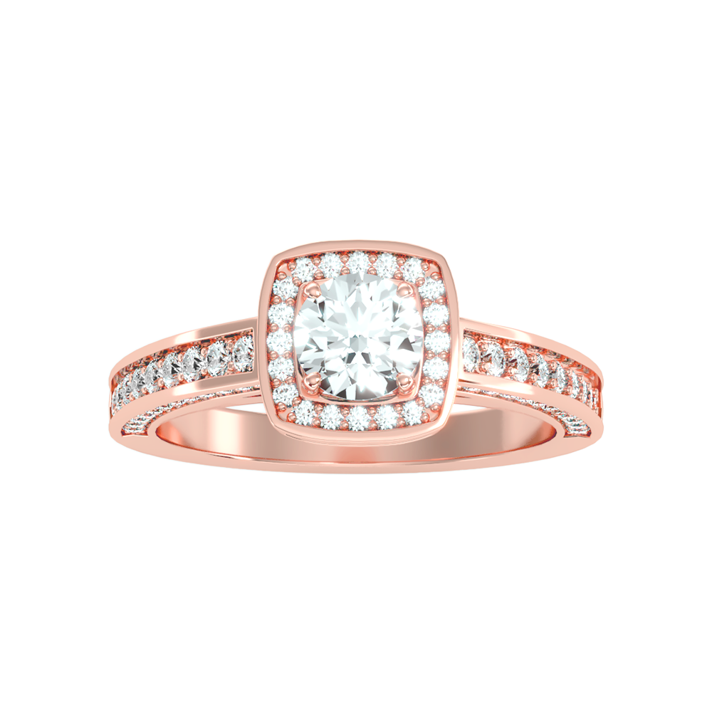 Outlandish Halo Ring
