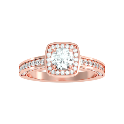 Outlandish Halo Ring