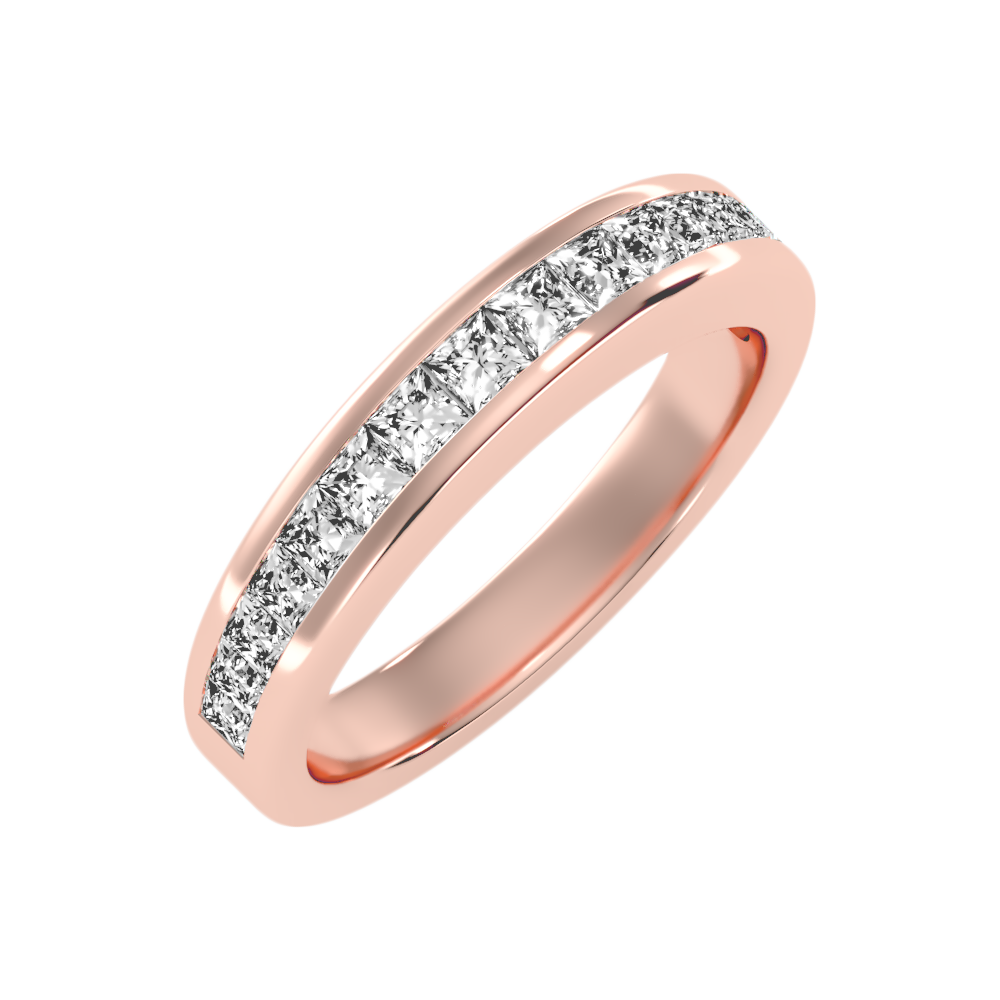 Rain Half Eternity Band-Color_Rose-Gold