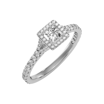 Class Apart Solitaire Ring-Color_White-Gold