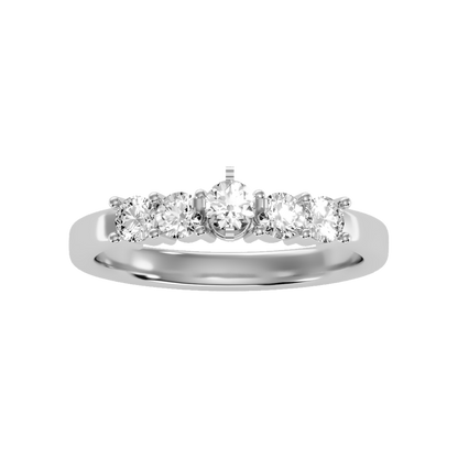 Holy Solitaire Ring
