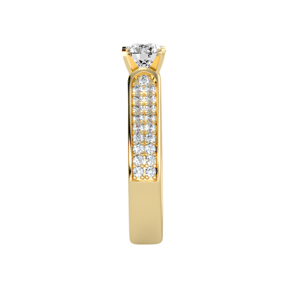 Unique Solitaire Ring