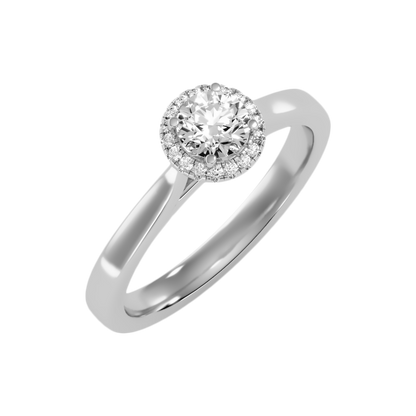 Affable Halo Ring