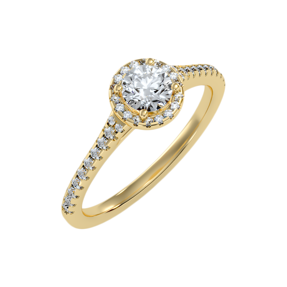 Lovesome Halo Ring