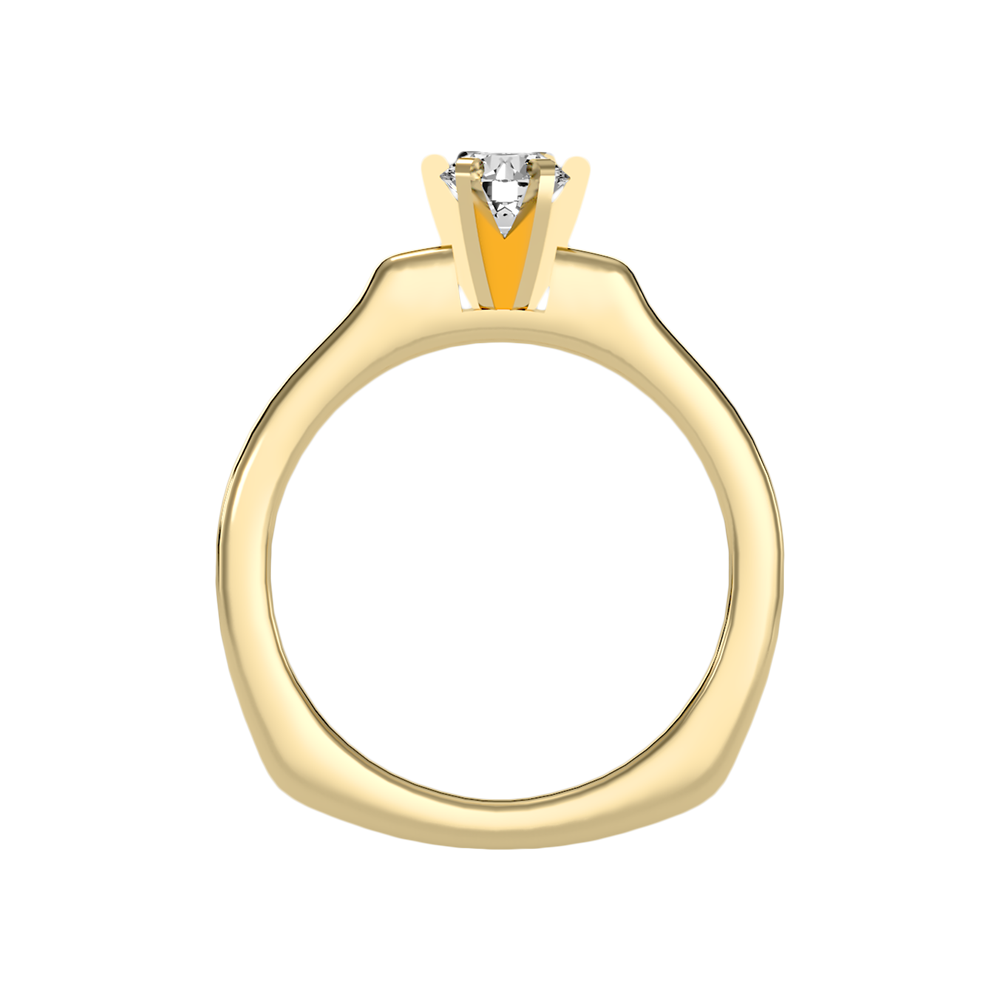 Lissome Solitaire Ring